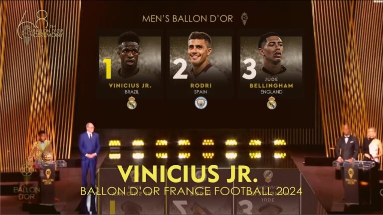 The 2024 Ballon d’Or: A Celebration of Football’s Finest,